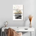 thumbnail image 2 of Elephant Stock Dream Upon A Page Wall Art - Vertical Multi Panel Canvas - Living Room Wall Decor - Decor Elements Multi Panel - Beige And White Decor By Ashvin Harrison - 14" x 23", 2 of 4