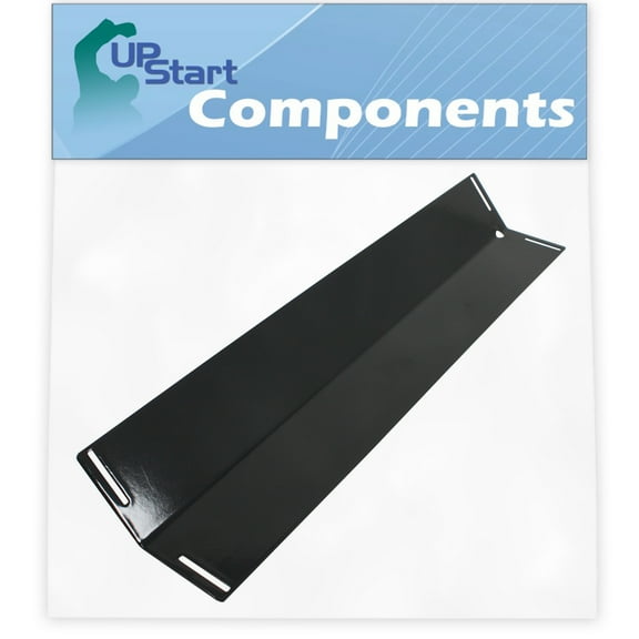 BBQ Grill Heat Shield Plate Tent Replacement Parts for S.R. Potten GC816 - Compatible Barbeque Porcelain Steel Flame Tamer, Guard, Deflector, Flavorizer Bar, Vaporizer Bar, Burner Cover 16 1/2"