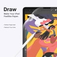 thumbnail image 4 of GHSDFBB [2 PACK] Paper Screen protector Compatible with iPad Pro 11 inch (2021&2020&2018 Models) & iPad Air 5th / 4th Generation (10.9 inch, 2022 / 2020), iPad Air 5 / iPad Air 4 Matte PET F, 4 of 6
