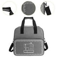 thumbnail image 6 of S SERENABLE Sewing Machine Carrying Case, Sewing Machine Carry Bag Zipper Convenient Sewing Supplies Yarn Storage Holder Sewing Tote Bag Gray, 6 of 8