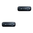 thumbnail image 3 of Injueey portátil universal WiFi dongles 4G LTE módem palo hotel enrutador inalámbrico 150 Mbps suministros de computadora externa para 4G/Negro 2piezas, 3 of 6