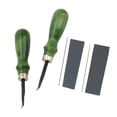 thumbnail image 1 of Leather Edge Skiving Beveler, Leather Edge Skiving Tool Comfortable Handle High Strength  For DIY, 1 of 8