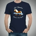 thumbnail image 4 of Lil Sebastian Always in Our Hearts T Shirt - Large - Navy, 4 of 8