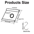 thumbnail image 4 of BELOWSYALER Awning Hooks Awning Light Clips Hanger Awning Piping Hooks for Piping 5/6mm-7/8mm Pipe Hooks, 4 of 7