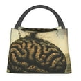 thumbnail image 1 of Balery Surreal Brain Tree Bolsa de Aislamiento Portátil – Bolsa de Almuerzo con Forro de Aluminio Mejorado, Funda Impermeable y Fácil de Limpiar para Picnic y Caja de Almuerzo, 1 of 6