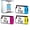 1 C + 1 M + 1 Y, variant on CMYi 712 Black Ink Cartridges Compatible with HP 712 - Designjet Studio, Studio Steel, Studio Wood Printers (2 Black)