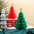 thumbnail image 4 of 12PCS Christmas Tree Paper Honeycomb Pendant Table Decoration Christmas Hanging Ornaments DIY Xmas Tree Festival Decor B, 4 of 10