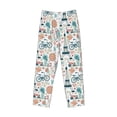 thumbnail image 4 of Xecao Eiffel Tower Men's Straight Lounge Pajama Pants: The Ultimate in Comfortable Sleepwear, 4 of 9