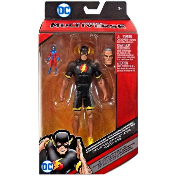 Mattel DC Comics Multiverse The Flash & The Atom Action Figure, Multicolor, 0.45 oz