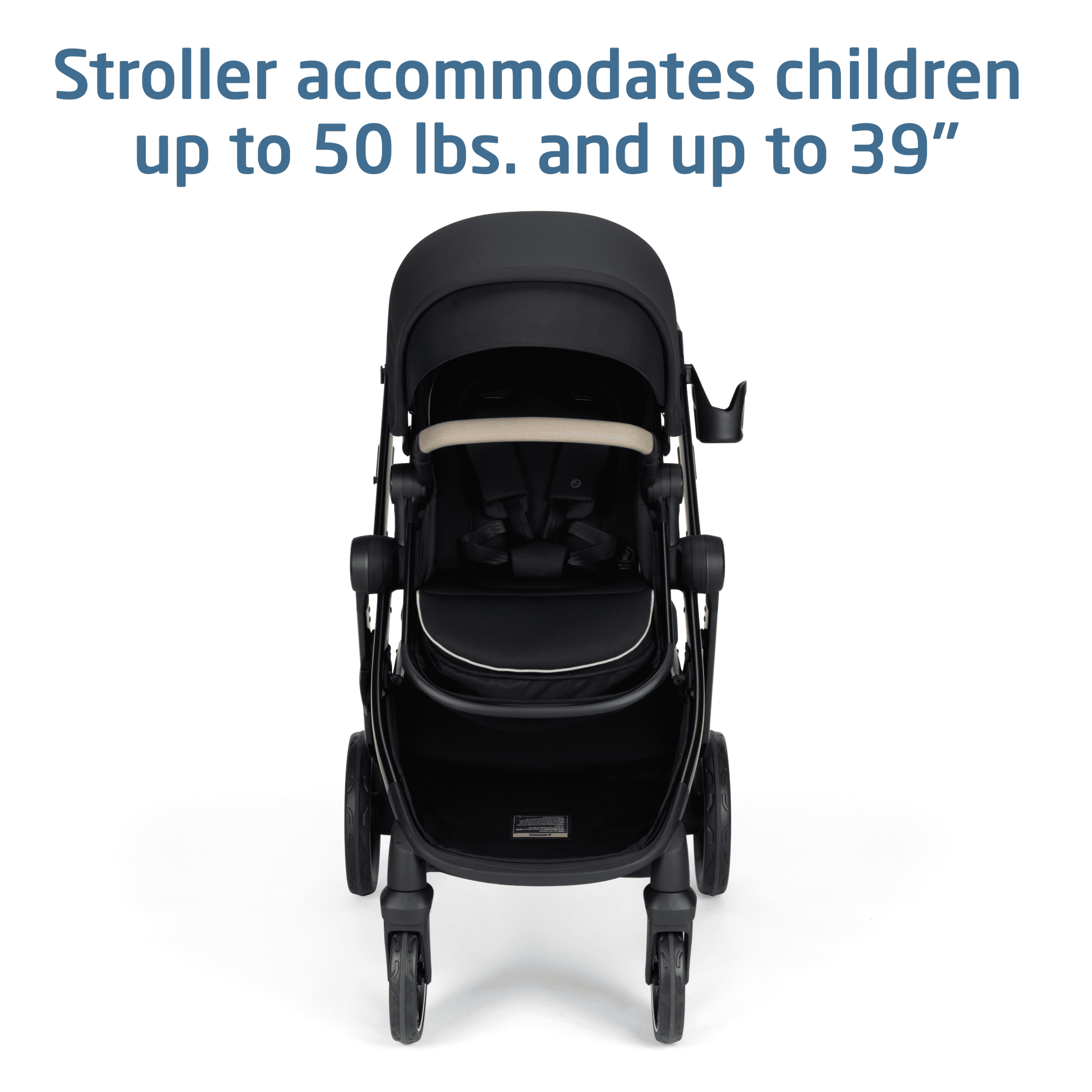 Maxi-Cosi Zelia Pro 5-in-1 Modular Travel System, Caspian Caviar