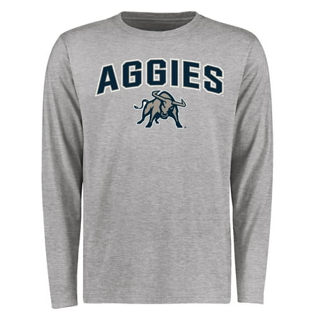 - Utah State Aggies Proud Mascot Long Sleeve T-Shirt - Ash