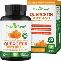 Forest Leaf Quercetin with Bromelain Sinus Relief & Immune Support Supplement, 90 Capsules