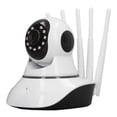 thumbnail image 3 of Cámara de vigilancia inteligente HD cámara de visión nocturna inalámbrica de 05 Lx 2 vías 5 antenas color blanco para sala de estar ANGGREK Otros, 3 of 8