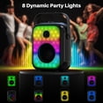 thumbnail image 4 of Altavoz Bluetooth portátil Karaoke Machine Bobtot con 2 micrófonos, 4 of 8