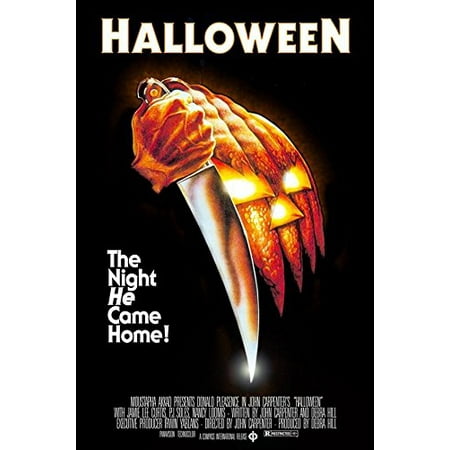 John Carpenters Halloween (1978) 36x24 Classic Horror Movie Art Print Poster The Night He Came Home!