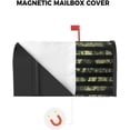 thumbnail image 3 of Camouflage American Flag Magnetic Mailbox Cover - Patriotic Green Camouflage USA Flag Mailbox Covers Standard Size 21x18inch Polyester Mailbox Wraps Cover for Home Garden Outdoor Decoration, 3 of 6