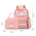 thumbnail image 4 of 3Pcs/set Sanrio Cinnamoroll Backpack Teenager Girl Backpack Schoolbag with Lunch Bag Bookbag Rucksack Comfortable Travel Bag, 4 of 7