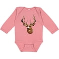thumbnail image 3 of Inktastic Deer Head Hunter Boys or Girls Long Sleeve Baby Bodysuit, 3 of 5