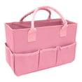 thumbnail image 1 of Bolsa de mano,Bolsa de mano para profesores Bolsa organizadora de jardinería,Organización Suministros de oficina con asas,Almacenamiento para manualidades con bolsillos Resistente, 1 of 9