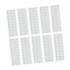 thumbnail image 3 of 100 piezas de herrajes para colgar exhibidores de azulejos, fáciles de instalar, sujetadores de gancho montados en la pared Aluminio 9x02x25cm, 3 of 9