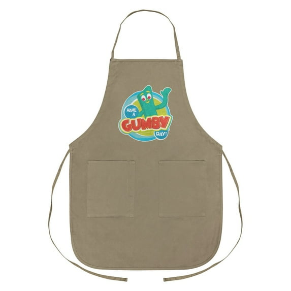 Have a Gumby Day Apron with Pockets