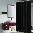 thumbnail image 2 of Shower Curtain Liners Gray Shower Curtain Fabric Plain Color Thickened and Polyester Bathroom Partition Curtains and Door Curtains, 2 of 8
