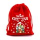 thumbnail image 3 of Microstar 50 unids/bolsa paquete rojo bolsa de regalo de boca Feliz Navidad cordón decoración de Navidad bolsas de embalaje de galletas de caramelo, 3 of 4