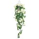 thumbnail image 1 of Laklulu Simulación de rosa violeta decoraciones para el hogar de boda colgadas en la pared Flores artificiales y ratán, 1 of 5