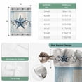 thumbnail image 6 of Texas Star Blue Balloon Curtains for Bedroom/Front Door/Bathroom, Farmhouse Country Branches Wooden Grain Tie Up Curtains 63 Inch Length Light Filtering Kitchen Curtains Shades for Windows 46"x63", 6 of 8