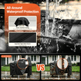 thumbnail image 4 of GASPRO Grill Cover for Pit Boss Austin XL, 600D Heavy-Duty Pellet Smoker Cover with Waterproof PVC Coating, Tear & Weather Resistant, UV Resistant, Fits Pit Boss 1000 Series & Z Grills 1000 Series, 4 of 12