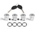 thumbnail image 4 of Barrel Lock Set, Durable Auto Repair Tools, Anti-Rust 252522, For  Strong Durability For Citroen Berlingo 3 X Barrels#1, 4 X Barrels#2 Optional, 4 of 8