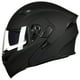 thumbnail image 3 of Casco de moto ILM 902 de doble visera plegable, modular, DOT XL, 3 of 8