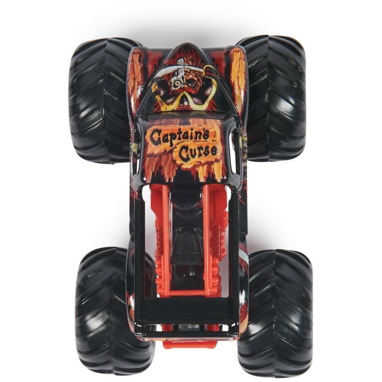 Monster Jam Captain s Curse 1 64 Scale Monster Trucks Girl and Boy Toys