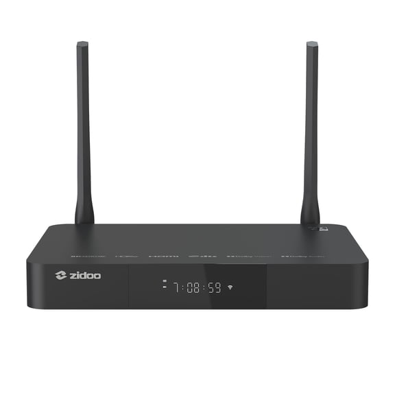 Reproductor multimedia zidoo Z9X 8K HDR Android 11 6 GB/64 GB con Blu-ray