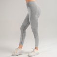 thumbnail image 6 of Celsior Compression Leggings 3D Butt Lift Booty Workout Tights 3D Anti Cellulite Leggings for Women Booty Butt Lifting Leggings Anti Cellulite Leggings Workout Yoga No Curling Lift Pants Light Ashy L, 6 of 9