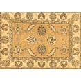 thumbnail image 1 of Ahgly Company Indoor Rectangle Abstract Brown Modern Area Rugs, 3' x 5', 1 of 4