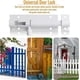 thumbnail image 5 of 4 Pieces Sliding Door Latch, White Latch, Aluminum Alloy Sliding Latch, 3 Inch Sliding Latch with Screws, for Garden, Bathroom, Shed, Garage, 5 of 5