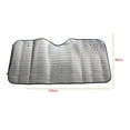 thumbnail image 2 of FOMIYES 1Pack Car Windshield Sunshade Silver Foldable Sun Visor for Four Seasons, 2 of 8