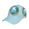 thumbnail image 6 of Lsque Dreaming Travel Baseball Cap Trucker Low Profile Hat Golf Dad Hat Adjustable Original Classic Unconstructed Plain Cap Men Women, 6 of 9
