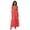 A-Red430, variant on Tiered Summer Dress for Women Spaghetti-Strap Fringed Ruffled Bohemian Vacation Maxi Dresses