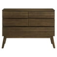 thumbnail image 2 of Everly Wood Dresser-Walnut, 2 of 5
