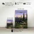 thumbnail image 5 of Coeur d'Alene, Idaho, Moose and Baby Calf (lp_archive) (12x18 Aluminum Art, Indoor Outdoor Metal Sign Decor), 5 of 5