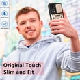 thumbnail image 6 of Case for Xiaomi Redmi Note 11 4G (Not 5G) with Slide Camera Cover, Heavy Duty Military Grade Protection Phone Case with Ring Stand for Xiaomi Redmi Note 11 4G/Redmi Note 11S SJ Gold, 6 of 14