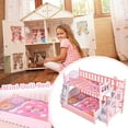 thumbnail image 3 of Small Furniture Ornament Miniature Bed Bk Doll house Living Room Decti H9N4, 3 of 8