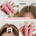 thumbnail image 3 of Pinzas Para La Raíz Del Cabello, Fijación Lavable Con Rodillo Voluminizador Portátil Para La Vida Diaria De Las Niñas, 3 of 7