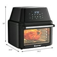 thumbnail image 2 of Costway 19 QT Friteuse à Air Chaud Multifonctionnelle 1800W Déshydrateur Rôtissoire w/ Accessoires, 2 of 10