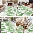 thumbnail image 5 of Non-Slip Rug Pad Rugs Abstractions Green Forests Rectangle Area Rugs 5x7Ft Soft Carpet Pads for Living Room Kids Room, Trees Silhouettes Art, 5 of 9