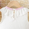 thumbnail image 4 of Amidoa Toddler Girls 2 Piece Outfits Summer Clothes Solid Color Soft Cute Tank Top and Casual Shorts Kids Clothing Sets Pink Size 3T, 4 of 8