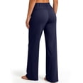 thumbnail image 3 of Evdexr Women's Wide Leg Pants High Waisted Fold Over Sweatpants Summer 2026 Breathable Yoga Trousers Loose Fit Lightweight Elastic Gym Pant 2XL, 3 of 4