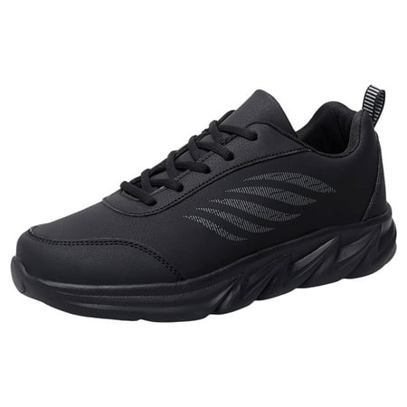 

Ketyyh-chn99 Shoes For Men Men s Fashion Sneakers Fashion Men s Mesh Fabric Fashion Sneakers Casual Oxfords Lightweight Breathable Walking Shoes Black 7.5